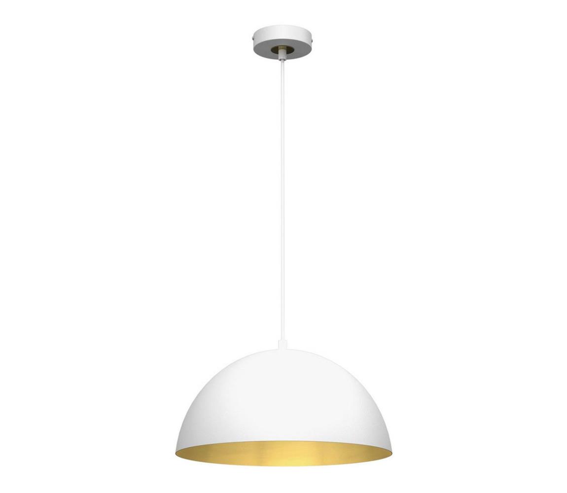 Żyrandol na lince BETA 1xE27/60W/230V d. 35 cm biały