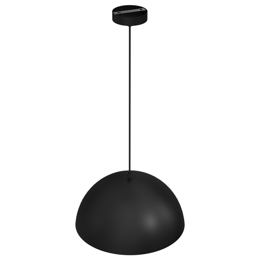 Żyrandol na lince BETA 1xE27/60W/230V d. 35 cm czarny