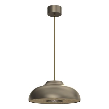 Żyrandol na lince BILBAO 1xE27/15W/230V śr. 40 cm mosiądz