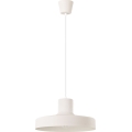 Żyrandol na lince BILO 1xE27/15W/230V śr. 35 cm kremowy