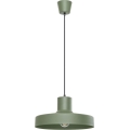 Żyrandol na lince BILO 1xE27/15W/230V śr. 35 cm zielony