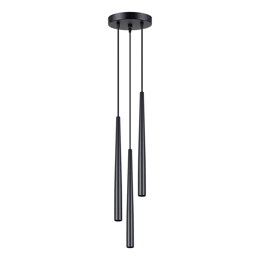 Żyrandol na lince BLISS 3xG9/8W/230V czarny