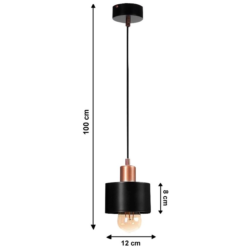 Żyrandol na lince BODO 1xE27/60W/230V