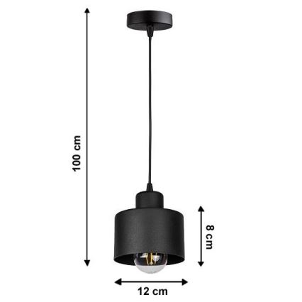 Żyrandol na lince BODO 1xE27/60W/230V