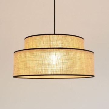 Żyrandol na lince BOHO 1xE27/60W/230V beżowy