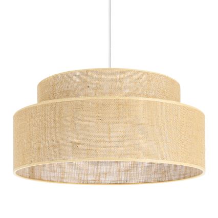 Żyrandol na lince BOHO 1xE27/60W/230V beżowy
