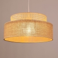 Żyrandol na lince BOHO 1xE27/60W/230V rattan