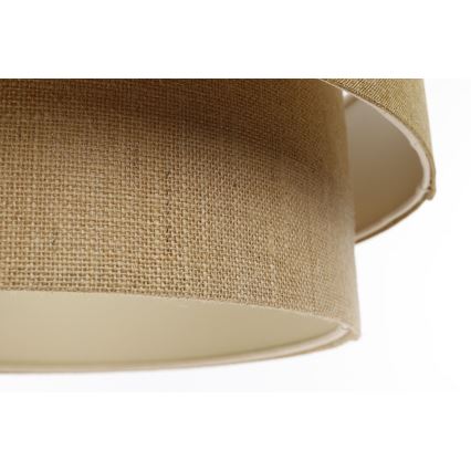 Żyrandol na lince BOHO TRINITI 1xE27/60W/230V brązowy/beżowy