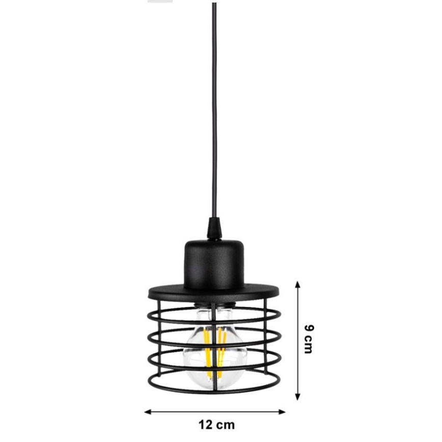 Żyrandol na lince BONOX 1xE27/60W/230V