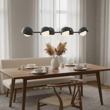 Żyrandol na lince BOOM 6xG9/8W/230V czarny