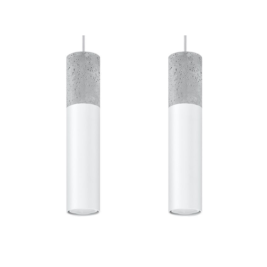 Żyrandol na lince BORGIO 2xGU10/40W/230V