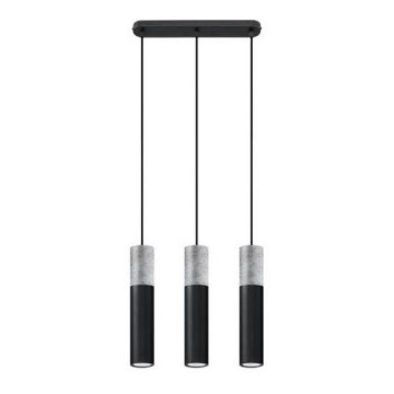 Żyrandol na lince BORGIO 3xGU10/40W/230V