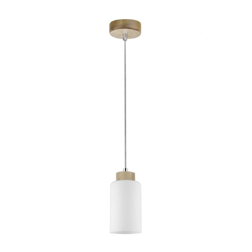 Żyrandol na lince BOSCO 1xE27/60W/230V brzoza
