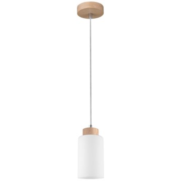 Żyrandol na lince BOSCO 1xE27/60W/230V dąb