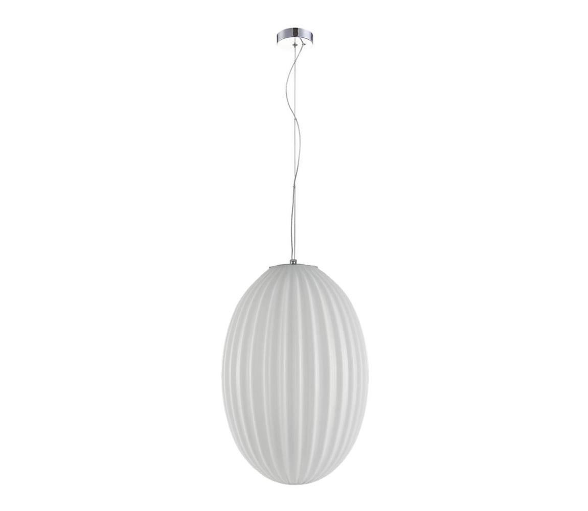 Żyrandol na lince BRAGA 1xE27/60W/230V biały