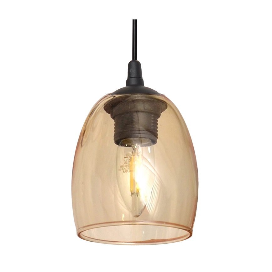 Żyrandol na lince BRILLANT 1xE27/15W/230V beżowy