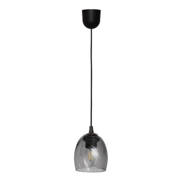 Żyrandol na lince BRILLANT 1xE27/15W/230V szary