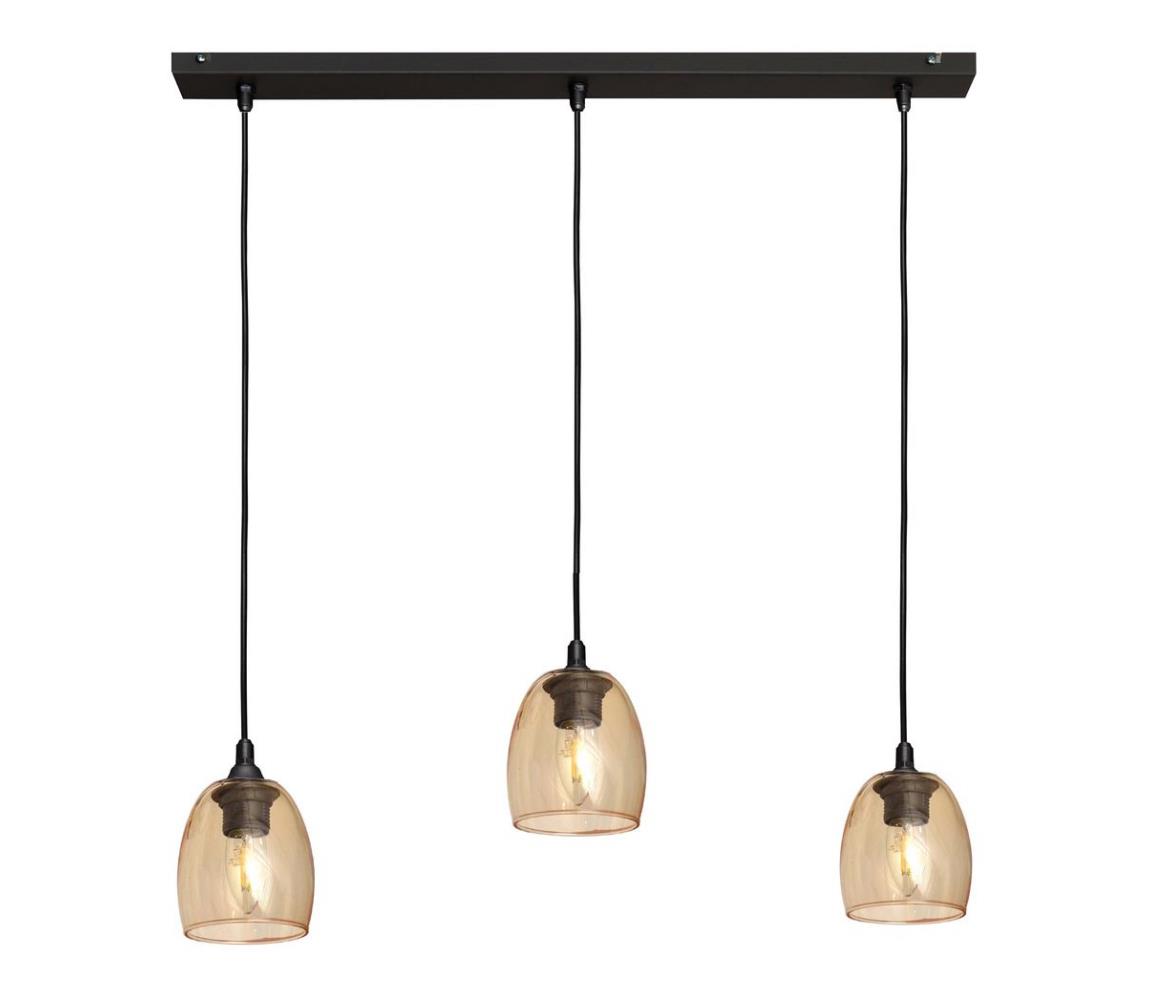 Żyrandol na lince BRILLANT 3xE27/15W/230V beżowy