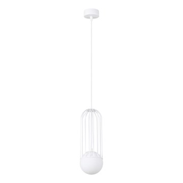 Żyrandol na lince BRINA 1xG9/8W/230V biały
