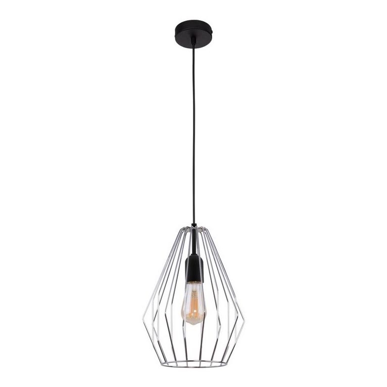 Żyrandol na lince BRYLANT 1xE27/60W/230V chrom błyszczący