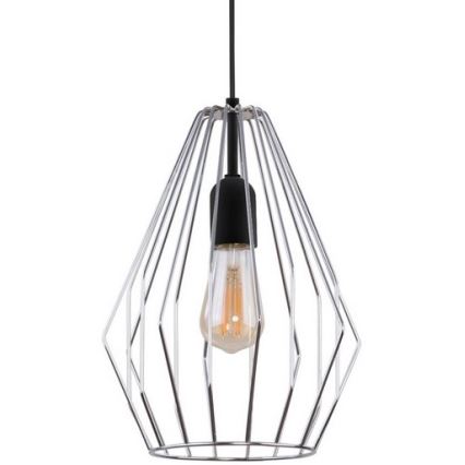Żyrandol na lince BRYLANT 1xE27/60W/230V chrom błyszczący