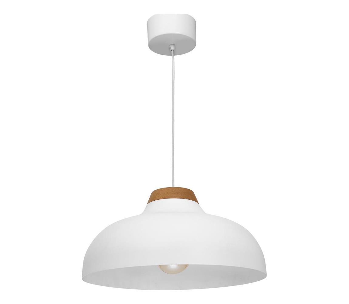 Żyrandol na lince BURGOS 1xE27/60W/230V biały