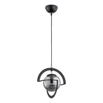 Żyrandol na lince CABRIO 1xE14/10W/230V czarny