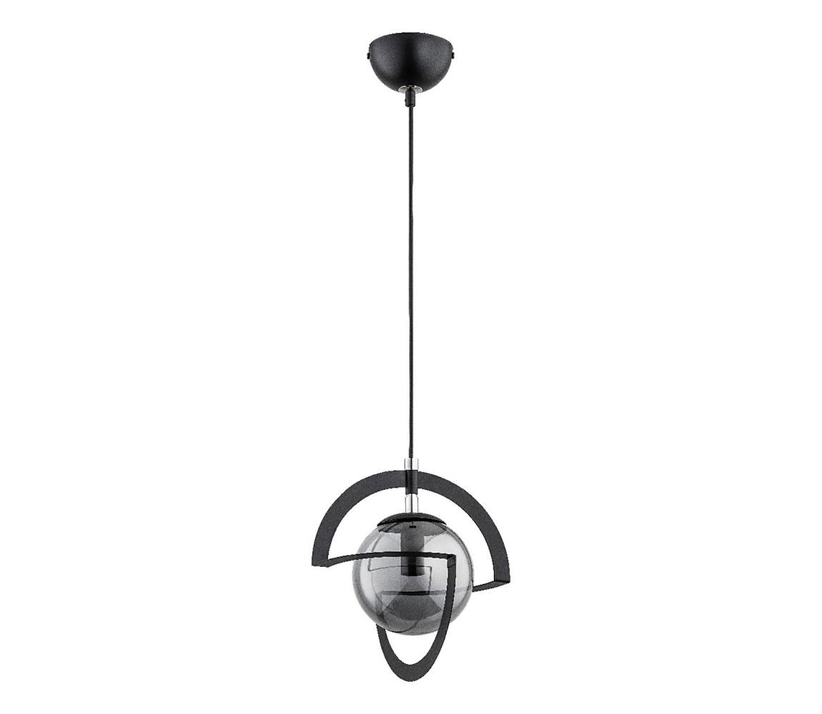 Żyrandol na lince CABRIO 1xE14/10W/230V czarny