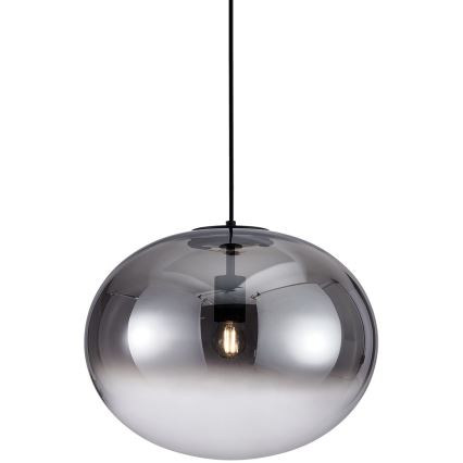 Żyrandol na lince CAMPANIA 1xE27/60W/230V czarny