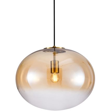 Żyrandol na lince CAMPANIA 1xE27/60W/230V złoty
