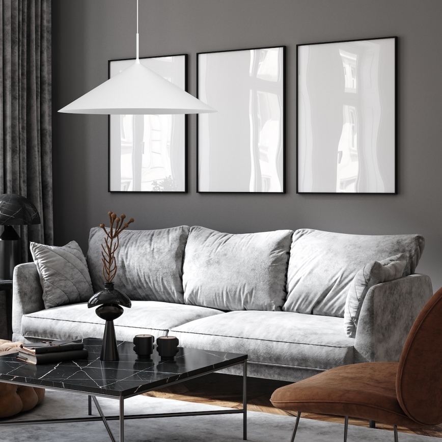 Żyrandol na lince CAPITAL 1xGX53/15W/230V śr. 60 cm biały