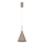 Żyrandol na lince CAPITAL 1xGX53/15W/230V, średnica 17 cm, beżowy