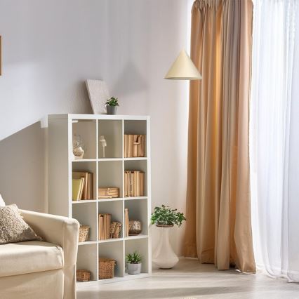 Żyrandol na lince CAPITAL 1xGX53/15W/230V, średnica 32 cm, kremowy