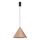 Żyrandol na lince CAPITAL 1xGX53/15W/230V Ø 32 cm różowo-złoty