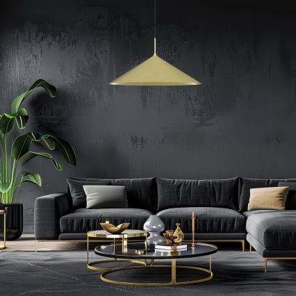 Żyrandol na lince CAPITAL 1xGX53/15W/230V Ø 60 cm złoty