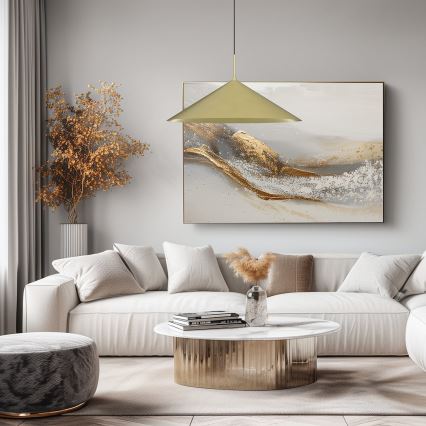 Żyrandol na lince CAPITAL 1xGX53/15W/230V Ø 60 cm złoty