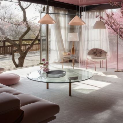 Żyrandol na lince CAPITAL 2xGX53/15W/230V miedziany