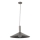 Żyrandol na lince CAPRI 1xE27/15W/230V śr. 50 cm antracyt/szary