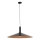 Żyrandol na lince CAPRI 1xE27/15W/230V śr. 70 cm czarny/miedź