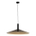 Żyrandol na lince CAPRI 1xE27/15W/230V śr. 70 cm czarny/złoty