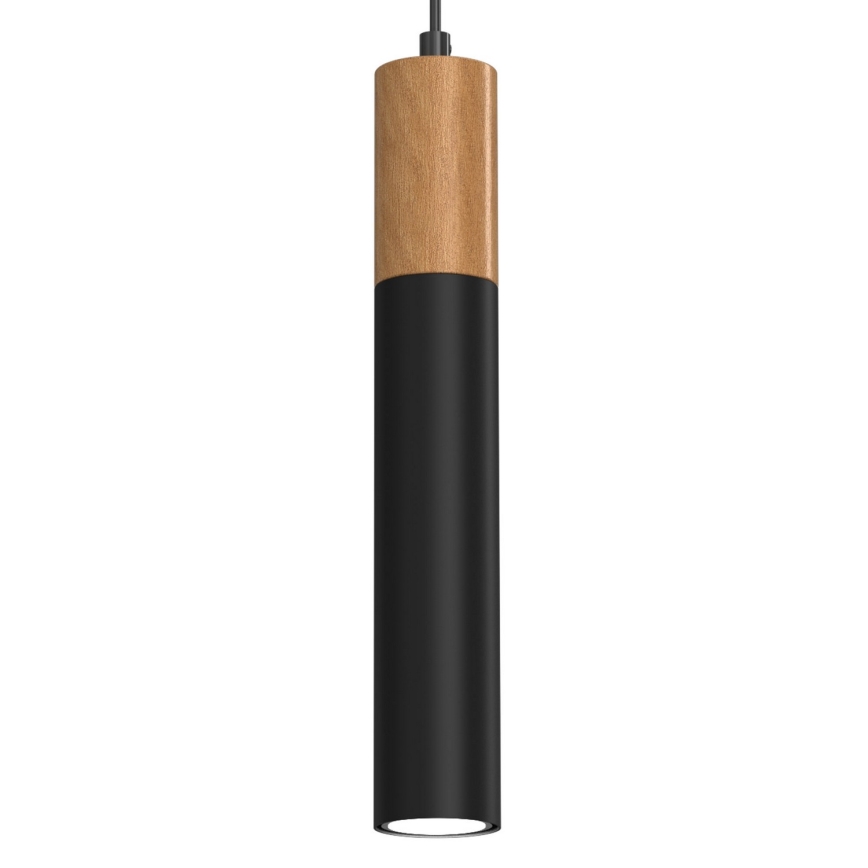 Żyrandol na lince CASSA 1xGU10/60W/230V czarny