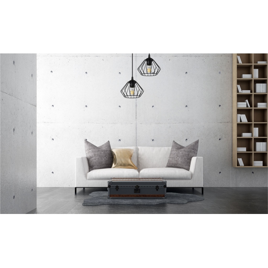 Żyrandol na lince CEED 2xE27/60W/230V