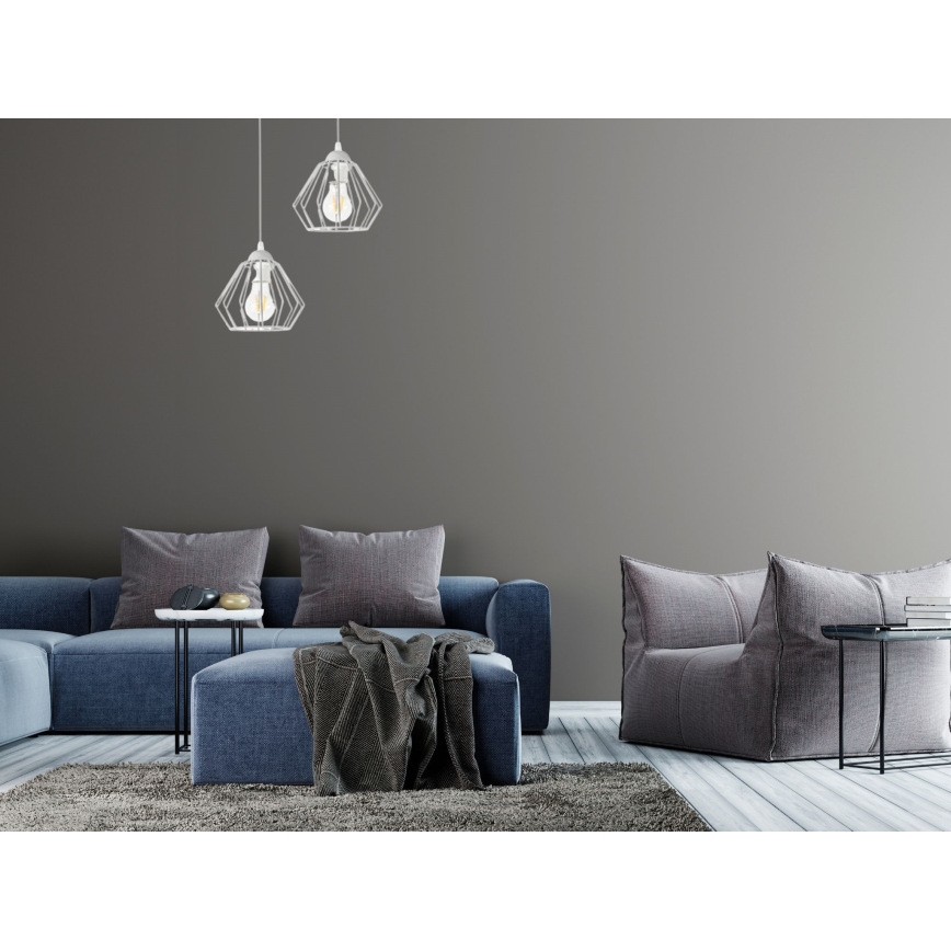 Żyrandol na lince CEED 2xE27/60W/230V