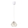 Żyrandol na lince CEED GOLD 1xE27/60W/230V śr. 17,5 cm białe/złoty