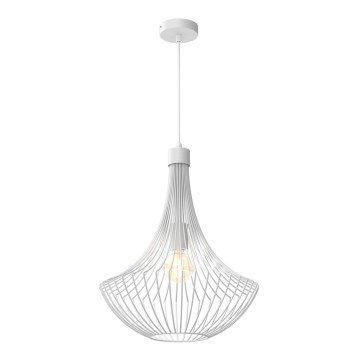 Żyrandol na lince CESTA 1xE27/60W/230V biały