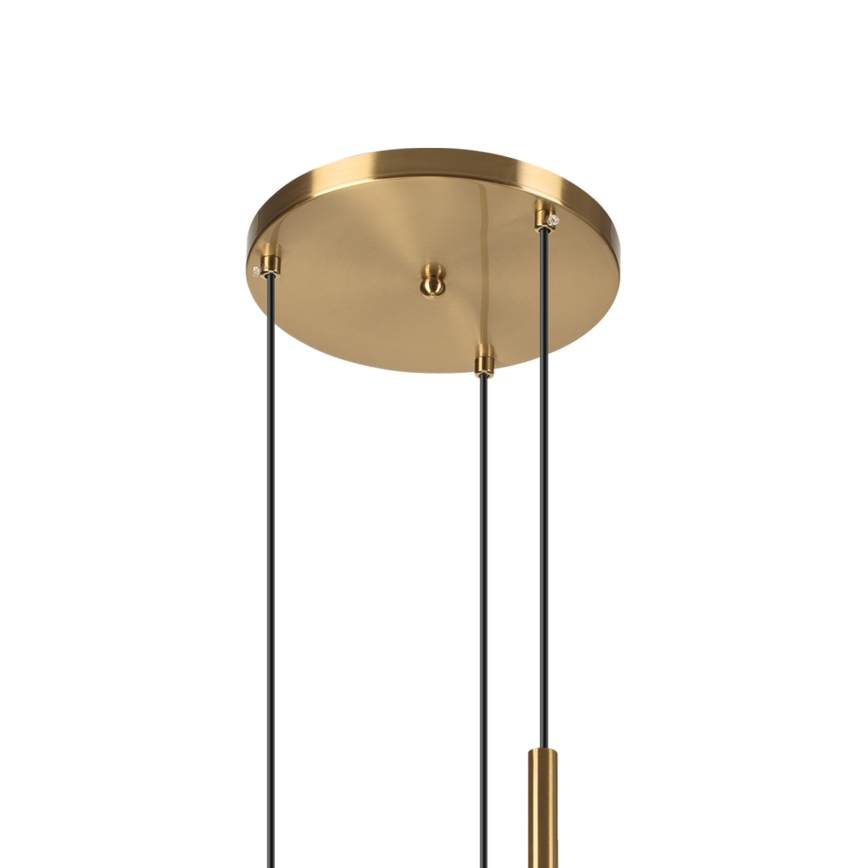 Žyrandol na lince CHITA 3xG9/5W/230V złoty