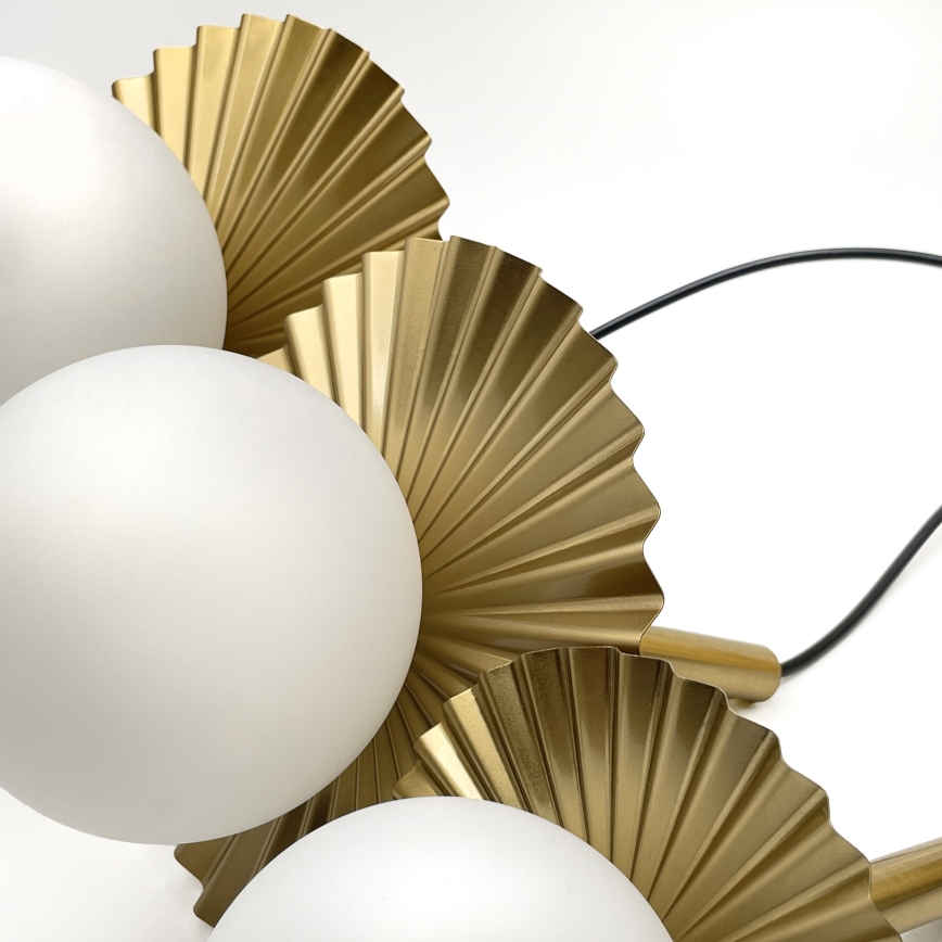 Žyrandol na lince CHITA 3xG9/5W/230V złoty