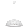 Żyrandol na lince CIRCLE 1xE27/15W/230V biały