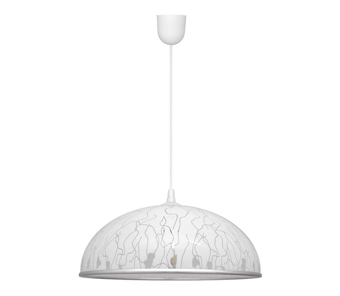 Żyrandol na lince CIRCLE 1xE27/15W/230V biały