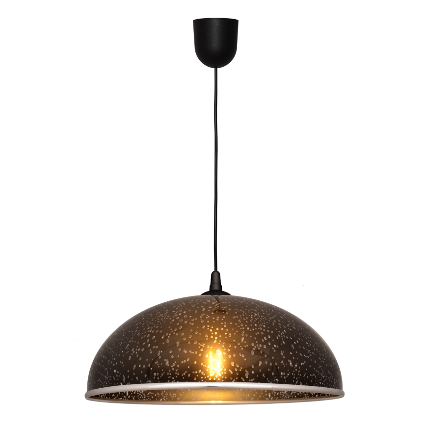 Żyrandol na lince CIRCLE 1xE27/15W/230V czarny